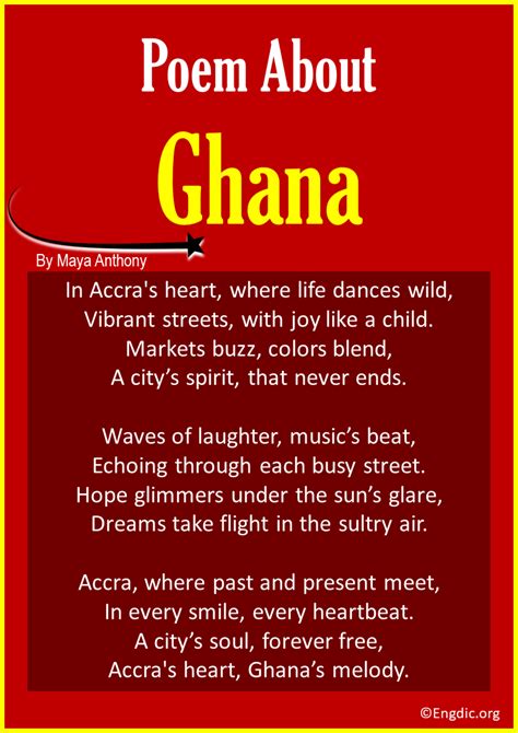 10 Best Short Poems About Ghana - EngDic