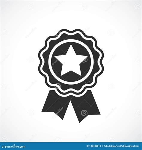 Award winner badge stock vector. Illustration of order - 138483813