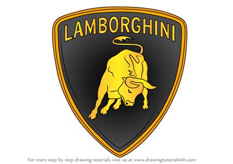 Download High Quality lamborghini logo drawing Transparent PNG Images ...