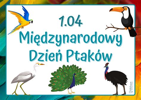 Mi Dzynarodowy Dzie Ptak W Edupassion