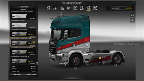 Realistic Exhaust Smoke For Scania R Ets World