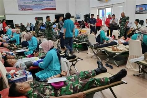 Target 200 Kantong Darah Segar Pelindo Teluk Bayur Gelar Donor Darah