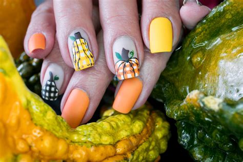 30 Fall Nails Design Ideas To Inspire Your Next At Home Autumn Mani