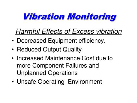 PPT Vibration Monitoring Analysis PowerPoint Presentation Free