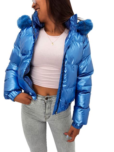 Campera Puffer Metalizado Distrito Moda