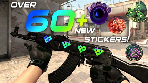 CSGO10 Year Birthday Capsule All Stickers Showcase 4K60FPS YouTube