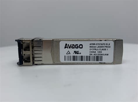 Afbr 57d7apz Elx Avago 8gb FC SFP SW 850nm Transceiver Module For Sale