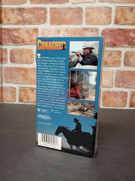 Conagher Vhs 1994 Sealed New Sam Elliott Katharine Ross Turner