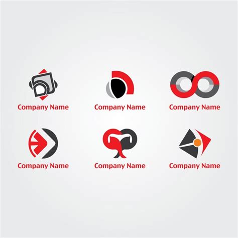 Premium Vector | Creative logo design template set