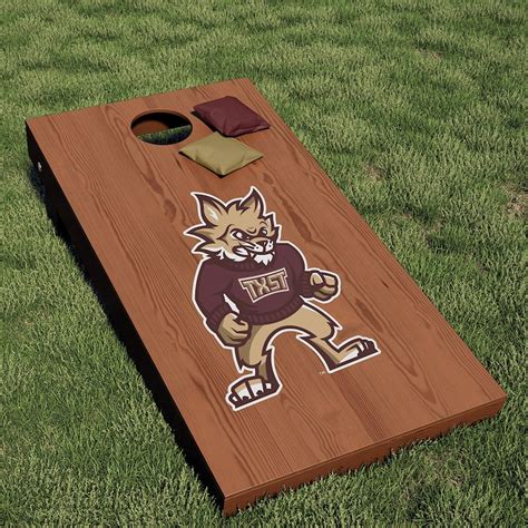 Texas State University Bobcats Boko the Bobcat Mascot Full | Etsy