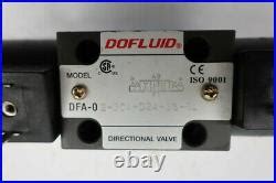 Dofluid DFA-02-3C4-D24-35-3L Hydraulic Directional Control Valve 24v-dc ...