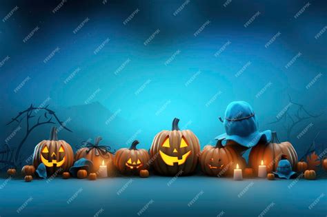 Premium AI Image | halloween elements background wallpaper website