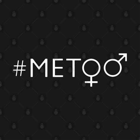 Hashtag Metoo Gender Symbols White Metoo Campaign T Shirt