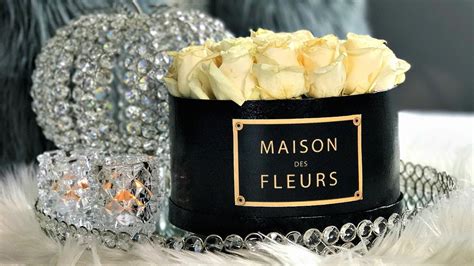 Fleur De Paris Flower Box : Konservierte Rosen Fleurs De Paris ...