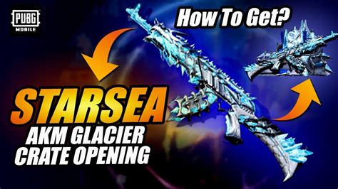 New AKM Glacier Starsea In 10 UC Crate Opening AKM Glacier On