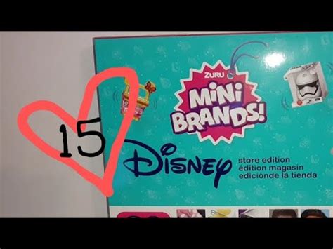 Opening Day Of The Disney Mini Brands Advent Calendar Youtube