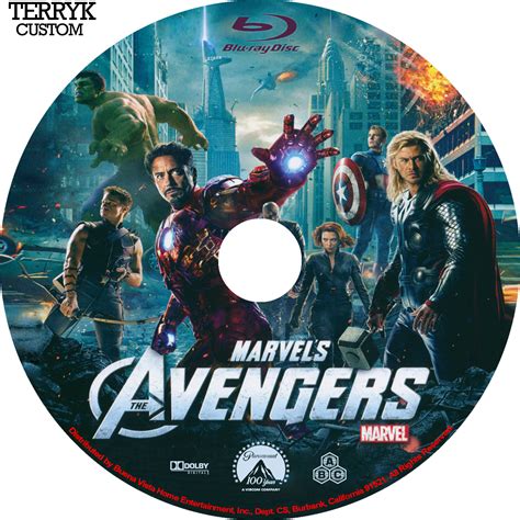 Avengers Blu Ray Cover