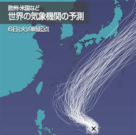 台風3号2023年（グチョル）の意味や由来は？さらに勢力拡大？今後の進路予想 ラビニュース