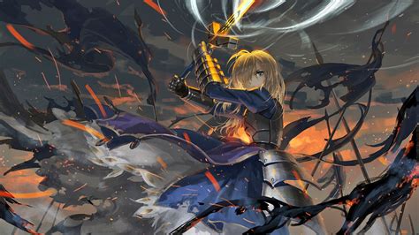 Saber Fate Series 1920x1080 Ranimewallpaper