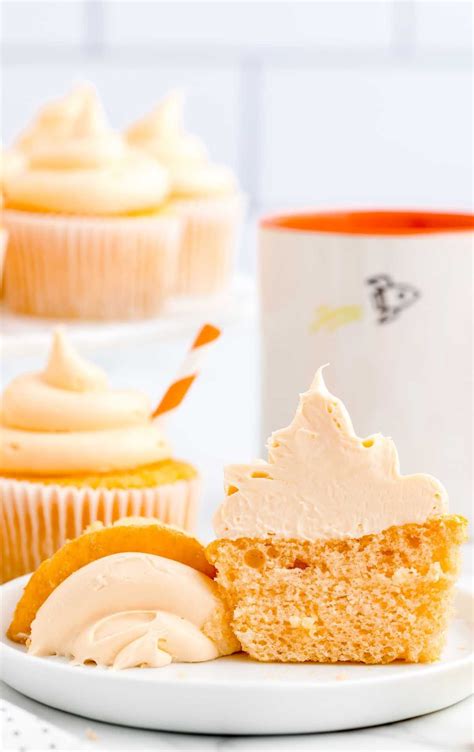 Orange Creamsicle Cupcakes Spaceships And Laser Beams