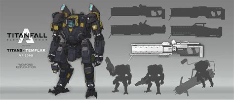 Artstation Templar Titan Titanfall Fan Art Poji Chow Titanfall