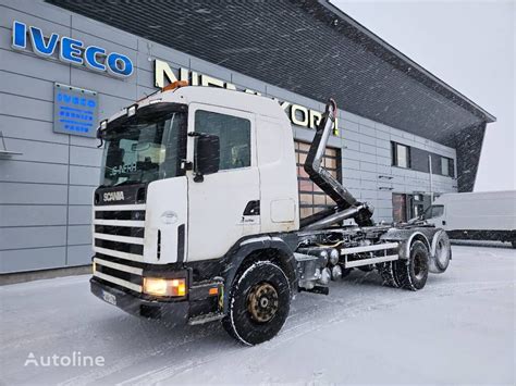 Scania R Hook Lift Truck For Sale Finland Tupos Pohjois Pohjanmaa