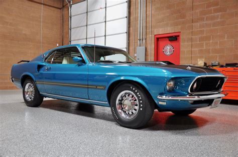 69 Ford Mustang Mach 1 428 Super Cobra Jet All S Matching Rotisserie Restored For Sale