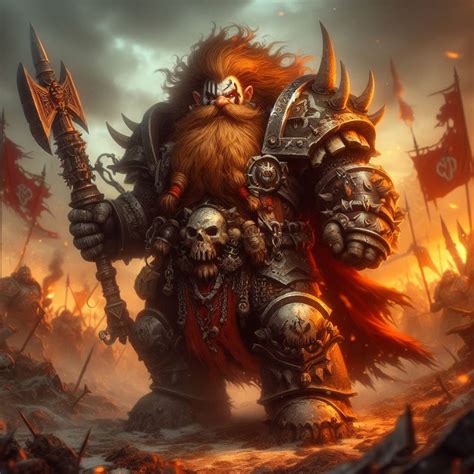 Warhammer Dwarf Slayer by Picknikker on DeviantArt