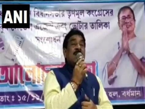 Bjp Files Complaint Against Tmc Mla Khokan Das Over His Only