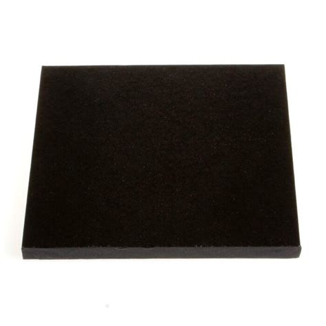 Black Square Masonite Cake Boards