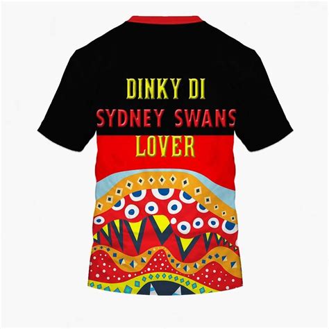 Afl Sydney Swans Dinky Di Lover Aboriginal Flag X Indigenous T Shirt