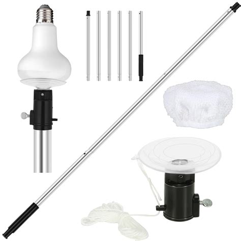 Light Bulb Changer For High Ceilings And Recessed Lights 87in High