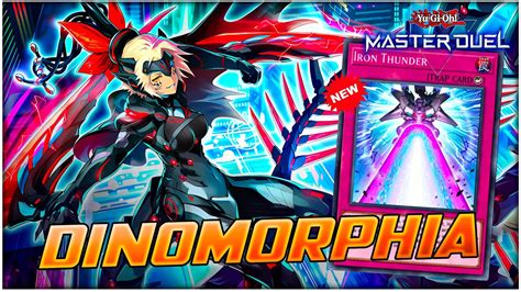 Dinomorphia Deck Ft NEW Counter Trap Iron Thunder Dinomorphia