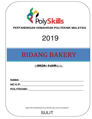 Fillable Online PERTANDINGAN KEMAHIRAN POLITEKNIK MALAYSIA Fax Email