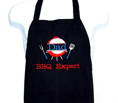 Daddy Dad Apron BBQ Expert Custom Birthday Fathers Day | Etsy