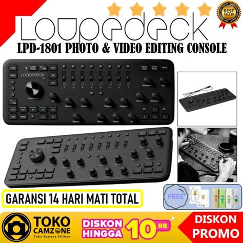 Loupedeck Ldd Photo Editing Console Video Editing Lightroom