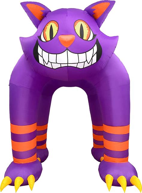 Buy Holidayana Halloween Inflatables Large 11 Ft Spooky Cat Archway