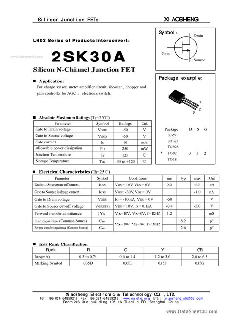 Explore The Comprehensive A Datasheet Features Specifications