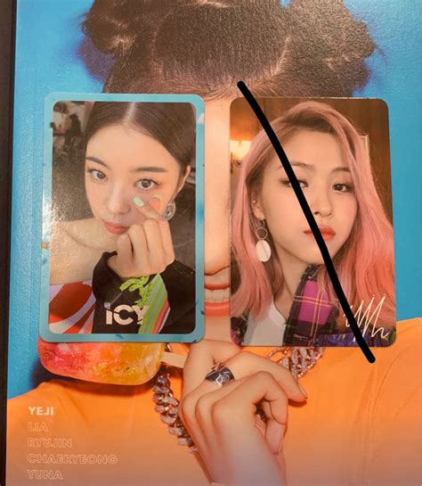 Wtt Itzy Itz Icy Photocards Hobbies Toys Memorabilia