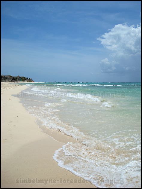 The Sea In Playa Del Carmen By Simbelmyne Toreador On Deviantart