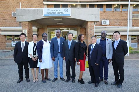 Chinese Ambassador Zhao Yanbo Visited Nyangabgwe Referral Hospital And