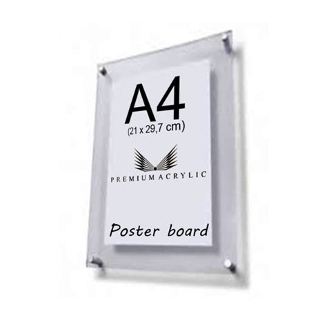 Jual Poster Frame Display Acrylic Akrilik Ukuran A Premium Jakarta