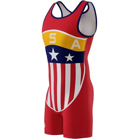 WrestingMart USA Shield Singlet – WrestlingMart