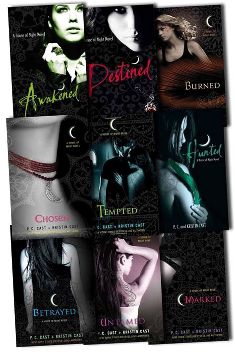 House Of Night Collection Books Set Pack By P C Cast And Kristin Cast