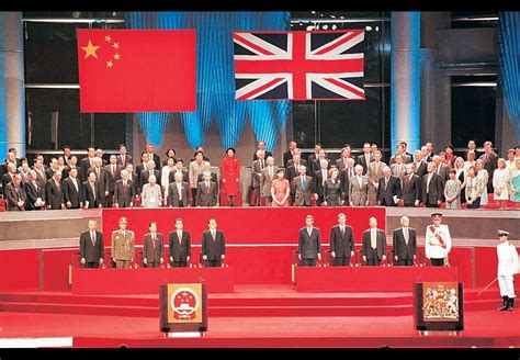 Handover of Hong Kong - A Letter on 1997 Historic Transition