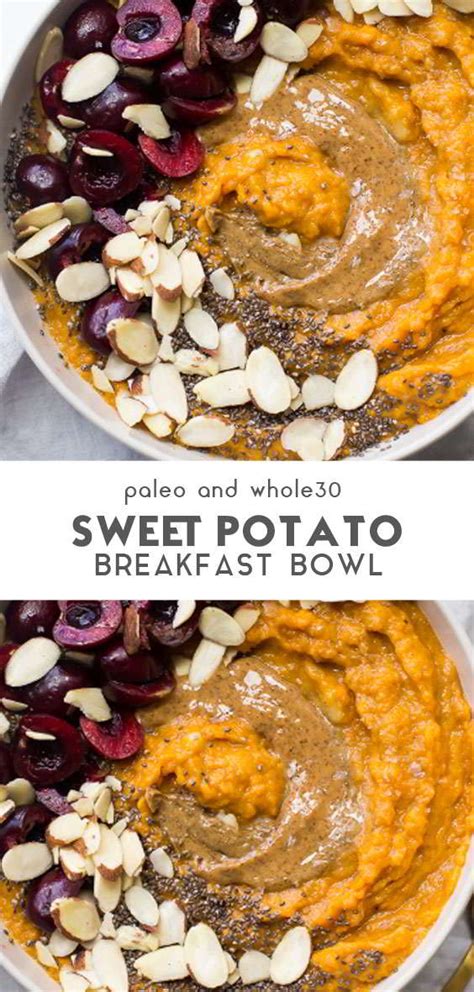 Sweet Potato Whole Breakfast Bowl My Zuperrr Kitchen