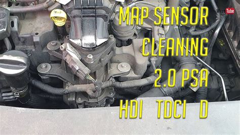 MAP Sensor Cleaning 2 0 HDI TDCI D Peugeot Citroen Ford Volvo PSA