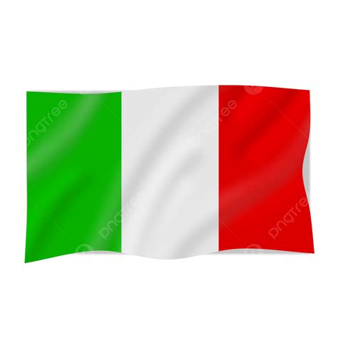 Hermosa Bandera De Italia Png Dibujos Imágenes Prediseñadas De La