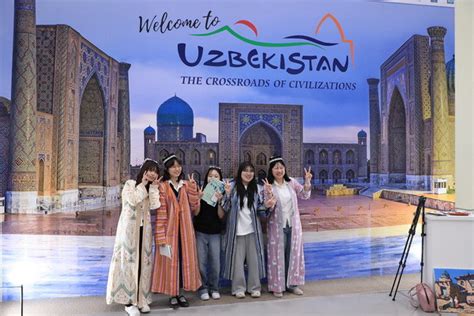 A Delegation Of Uzbekistan Takes Part In The International Tourism Fair