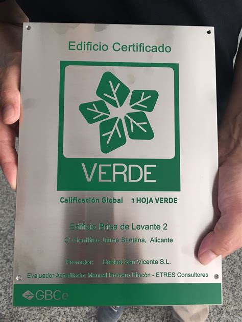 Certificaci N Ambiental Verde Edificaci N